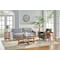Alaterre Furniture Monterey 48"L Oval Mid-Century Modern Wood Coffee Table, Warm Chestnut ANMT1170 - alternate 7